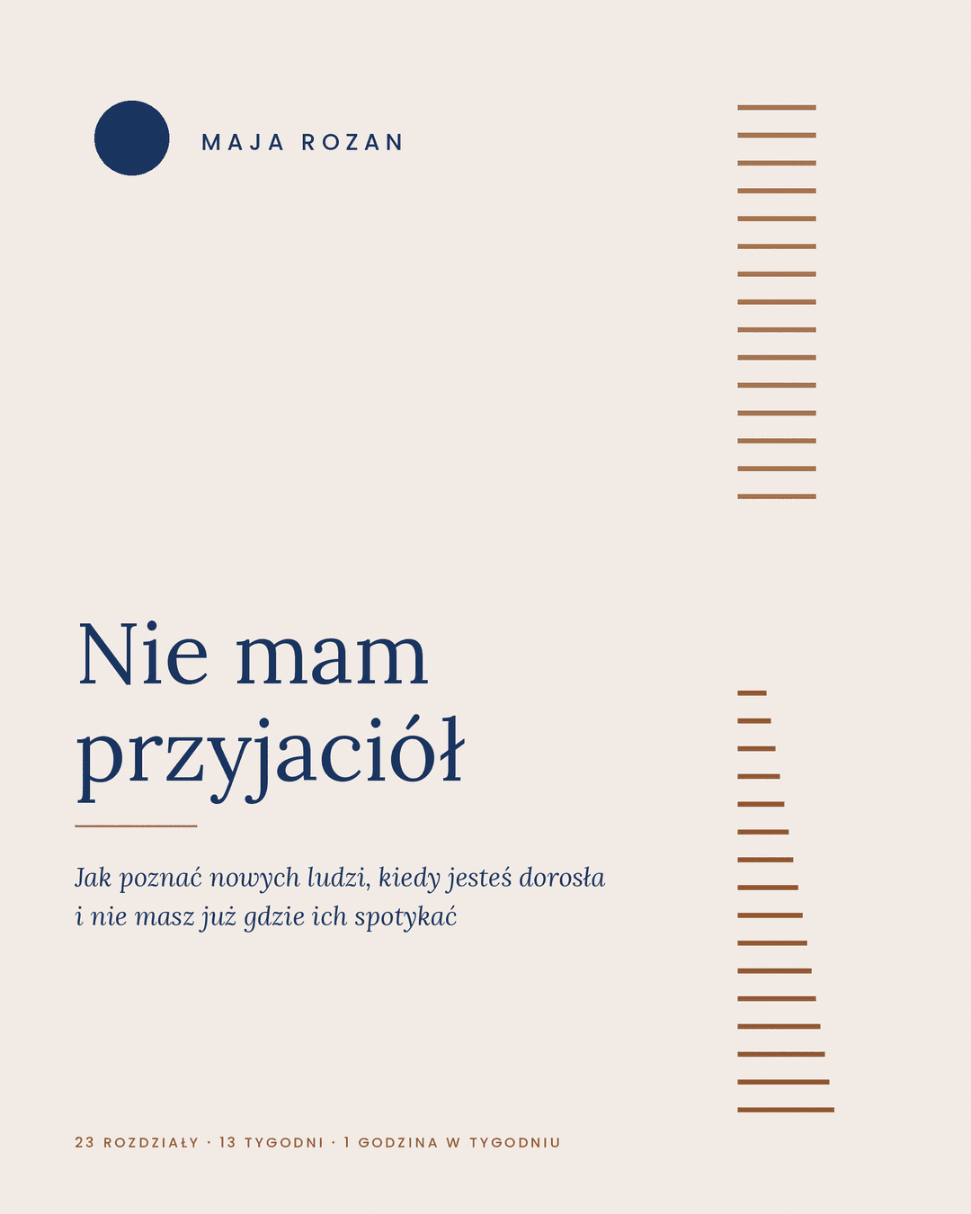Nie mam przyjaciół