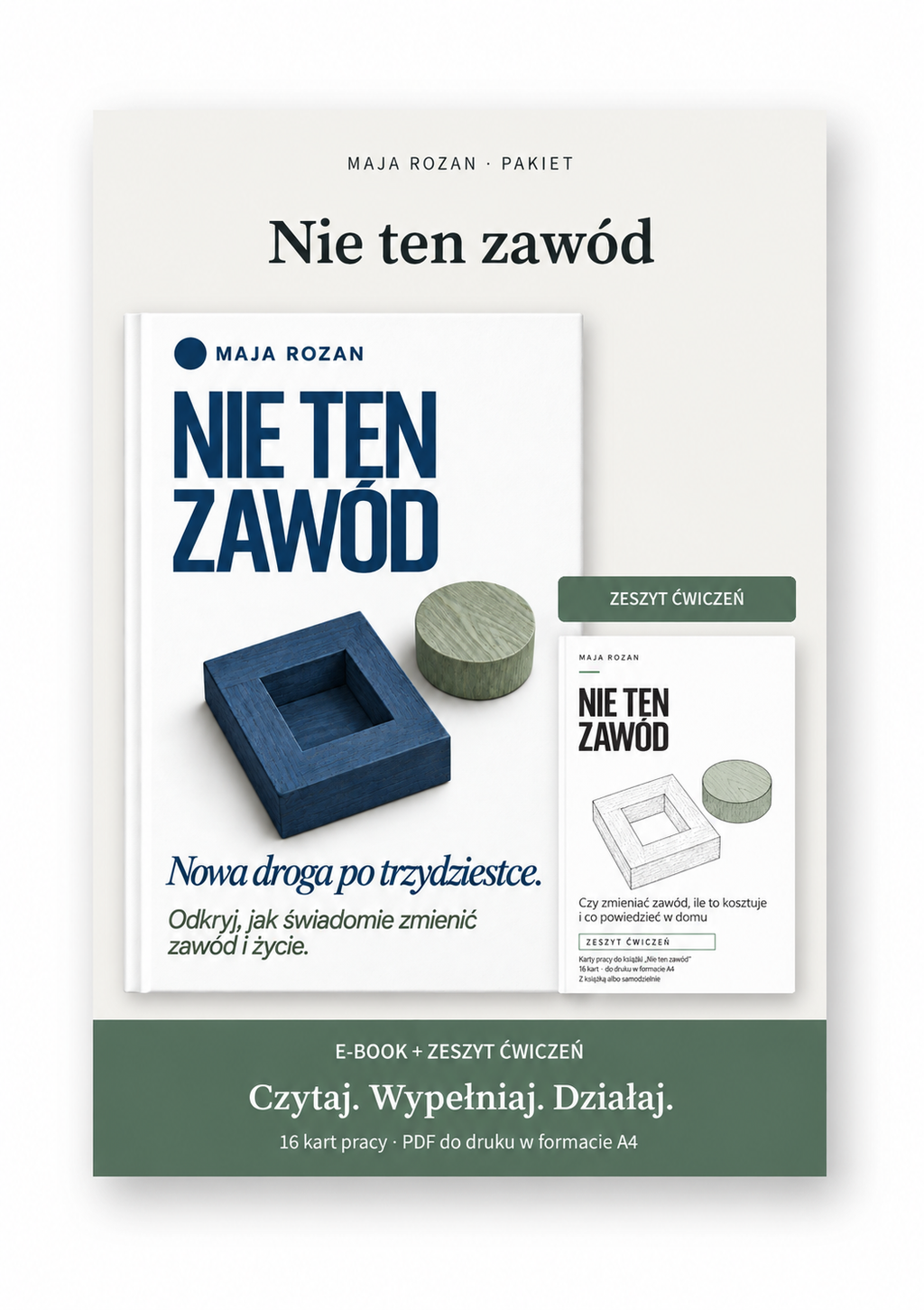 Nie ten zawód — pakiet: e-book + zeszyt ćwiczeń