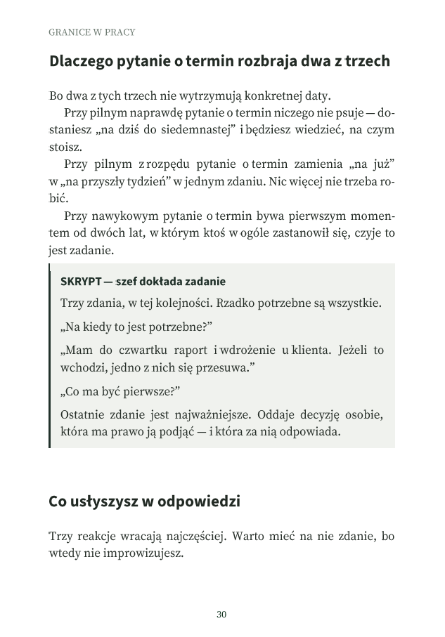Granice w pracy — pakiet: e-book + zeszyt ćwiczeń
