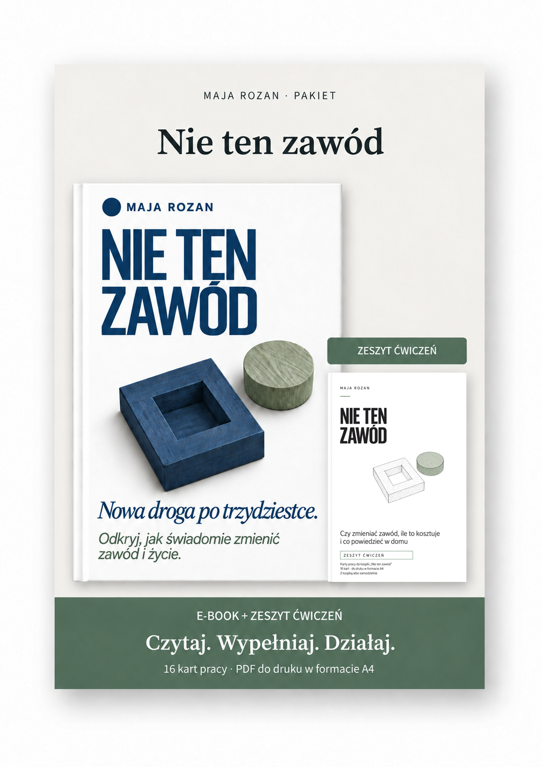Nie ten zawód — pakiet: e-book + zeszyt ćwiczeń
