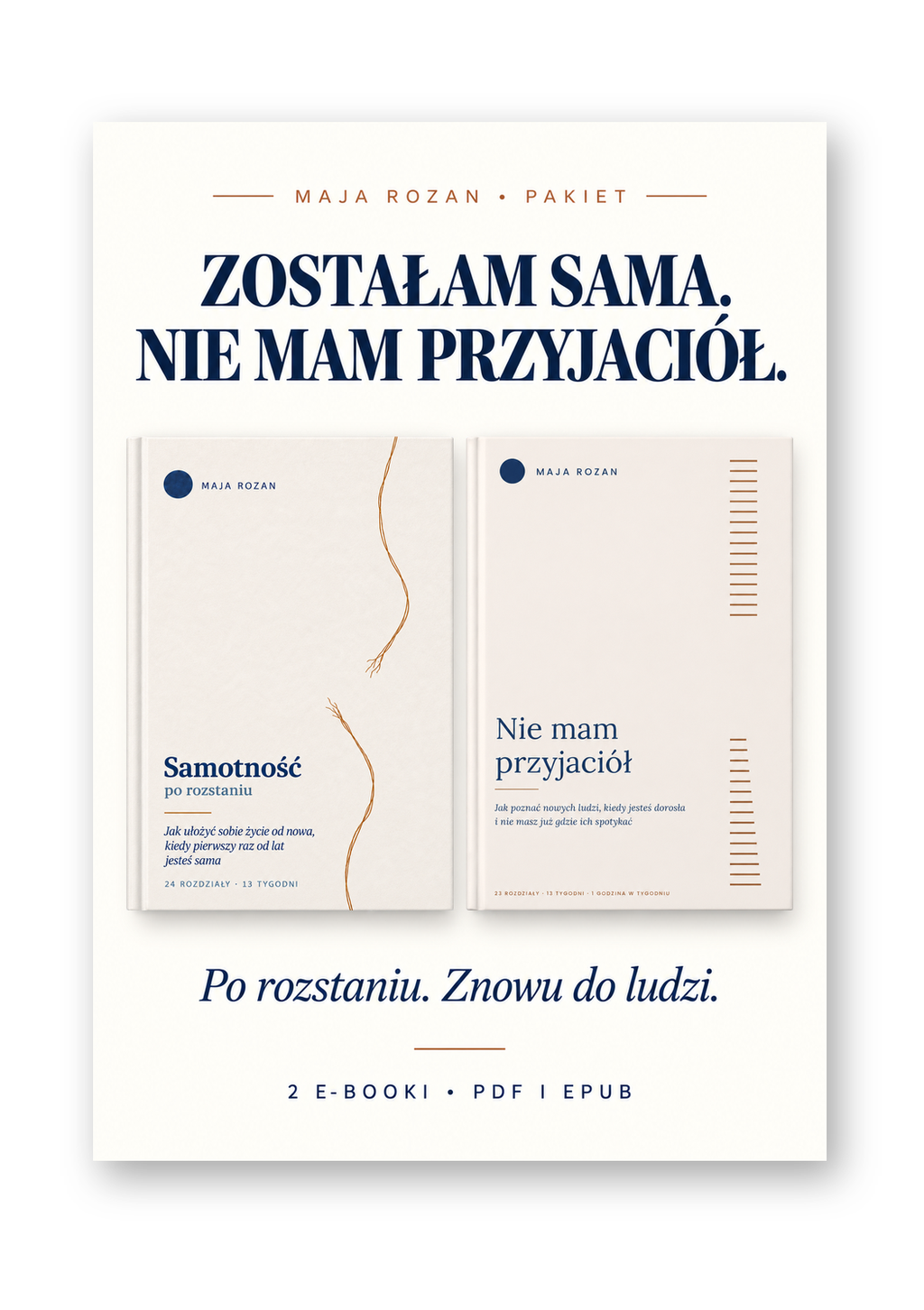 Po rozstaniu. Znowu do ludzi. — pakiet 2 e-booków