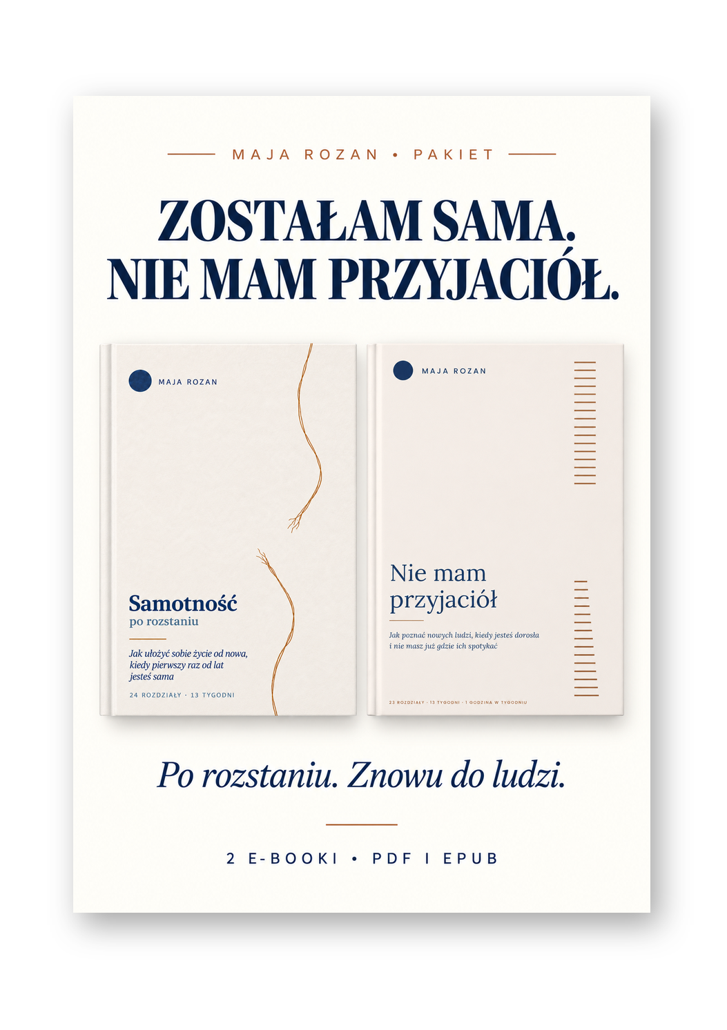 Po rozstaniu. Znowu do ludzi. — pakiet 2 e-booków